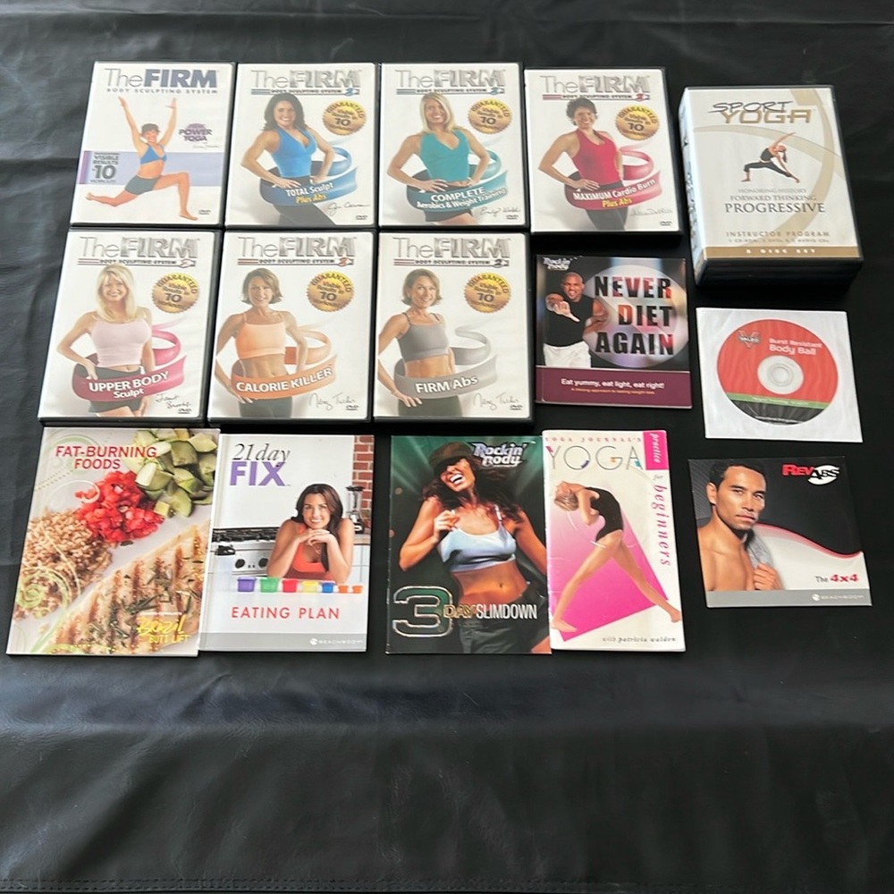 Fitness and Yoga DVD Collection